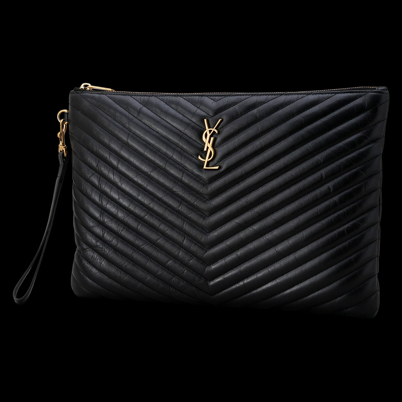 YVES SAINT LAURENT(USED)생로랑 440222 모노그램 클러치